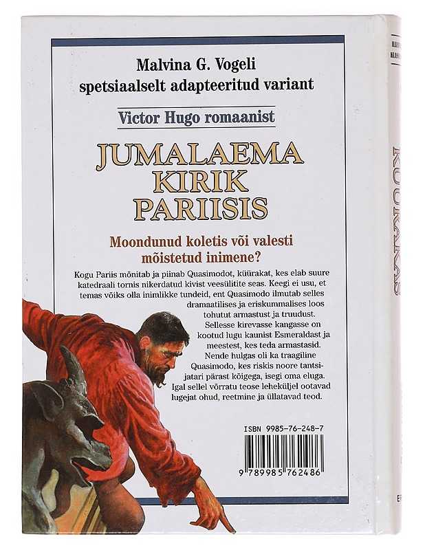 Jumalaema kiriku küüraks - Victor Hugo - Romaanit ja novellit - 10105361184 - 1