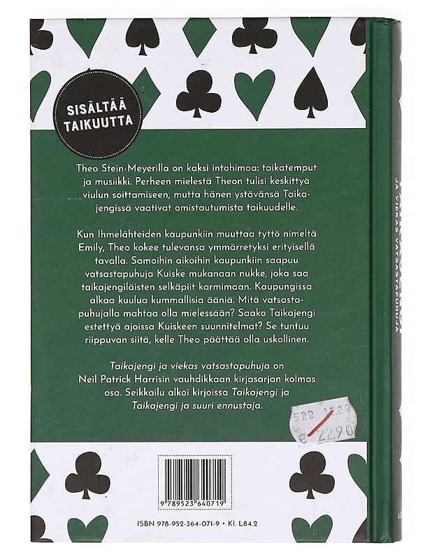 Taikajengi ja viekas vatsastapuhuja - Harris, Neil Patrick - Lastenkirjat - 10105361262 - 1