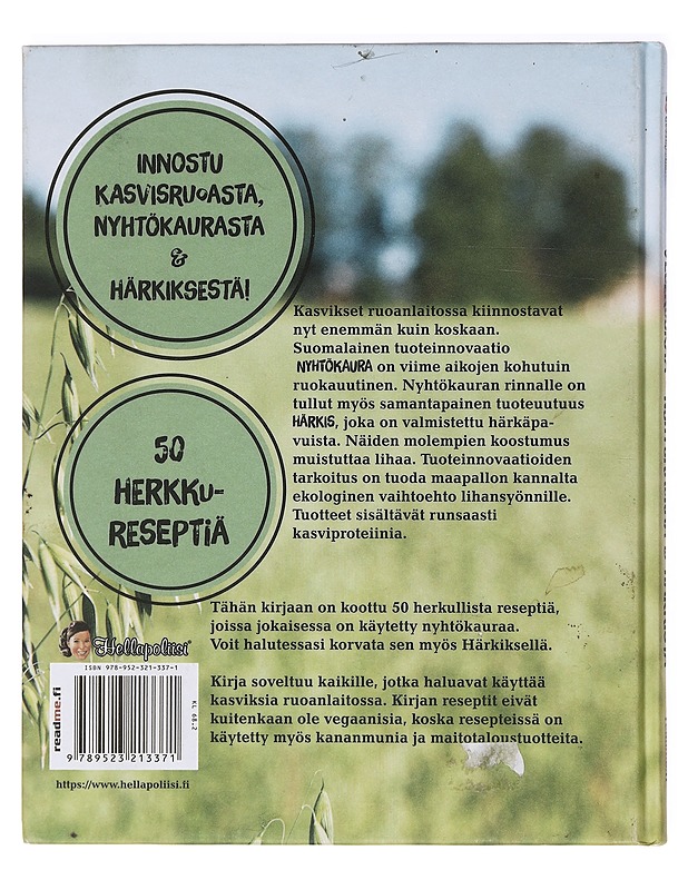 Vegeruokaa : nyhtökauraa & härkistä - Kati Jaakonen - Ruokakirjat - 10105361276 - 1