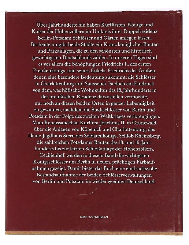 Preussische Königsschlösser in Berlin und Potsdam - Giersberg, Hans-Joachim - Tietokirjat ja oppaat - 10105361328 - 1