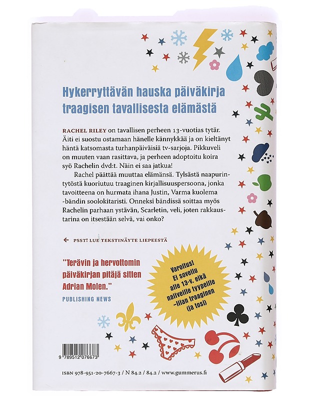 Hanki elämä, Rachel Riley : traagisen tavallinen päiväkirja - Nadin, Joanna - Nuorten kirjat - 10105361493 - 1