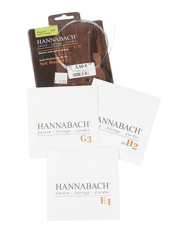 HANNABACH 890 MT 1/2 kitarankielet - Muut urheiluvälineet ja vapaa-aika - 10105361694 - 0