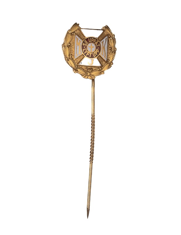 C.G. SVENSSON kultasävyinen rintaneula  - Korut - 10105361725 - 0