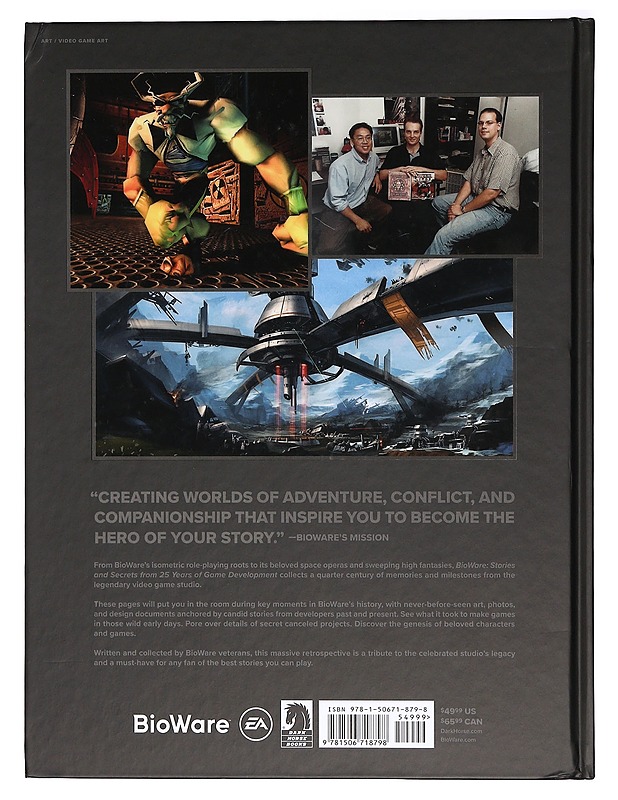 Bioware : stories and secrets from 25 years of game development - Gelinas, Ben - Tietokirjat ja oppaat - 10105361891 - 1