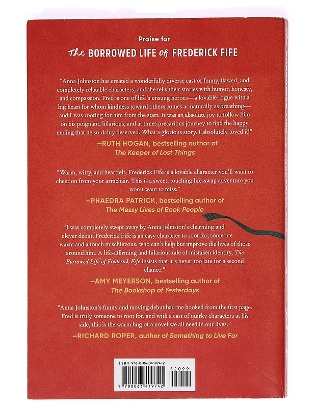 The borrowed life of Frederick Fife - Johnston, Anna - Romaanit ja novellit - 10105362065 - 1