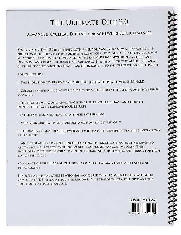 The Ultimate Diet 2.0 - Lyle McDonald - Tietokirjat - 10105362126 - 1
