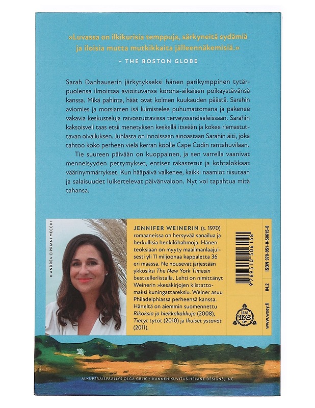 Kesäparatiisi - Weiner, Jennifer - Romaanit ja novellit - 10105362141 - 1