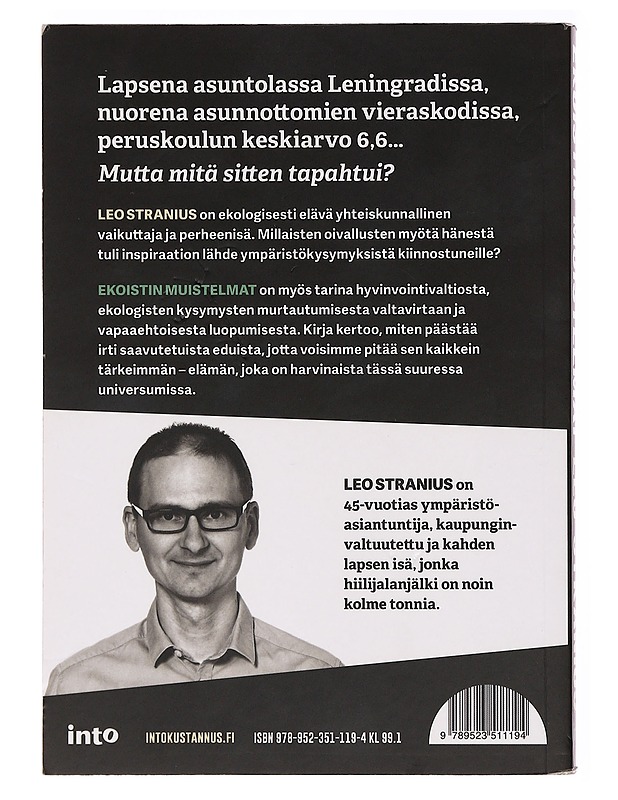 Ekoistin muistelmat - Leo Stranius - Elämäkerrat ja muistelmat - 10105362162 - 1