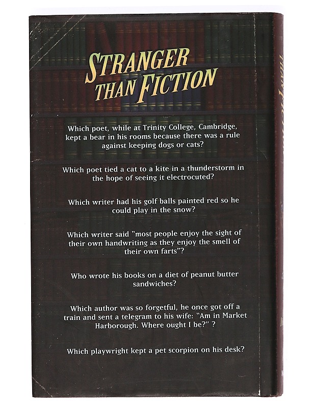 Stranger than fiction: A book of literary lists - Aubrey Dillon Malone - Tietokirjat ja oppaat - 10105362266 - 1