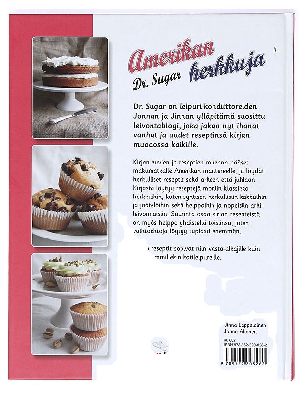 Amerikan herkkuja - Lappalainen, Jinna - Ruokakirjat - 10105362323 - 1