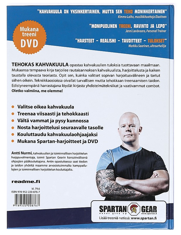 Tehokas kahvakuula - Nurmi, Antti - Kirja lahjaksi - 10105362326 - 1