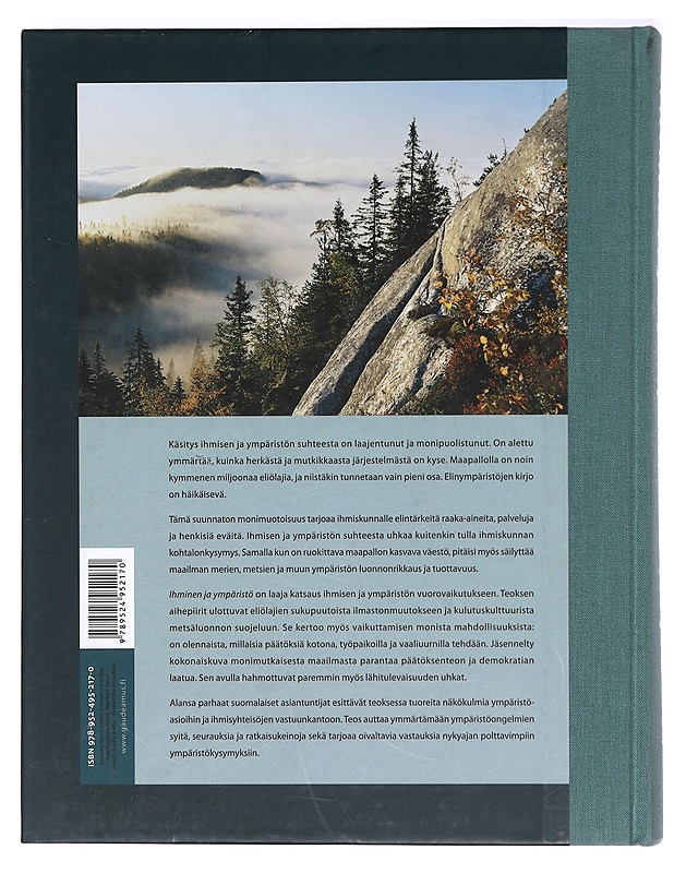 Ihminen ja ympäristö - Niemelä, Jari - Tietokirjat ja oppaat - 10105362328 - 1