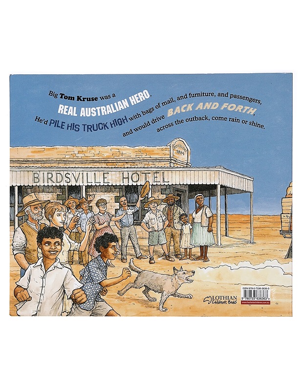 Tom the outback mailman - Kristin Weidenbach, Timothy Ide - Lastenkirjat - 10105362388 - 1