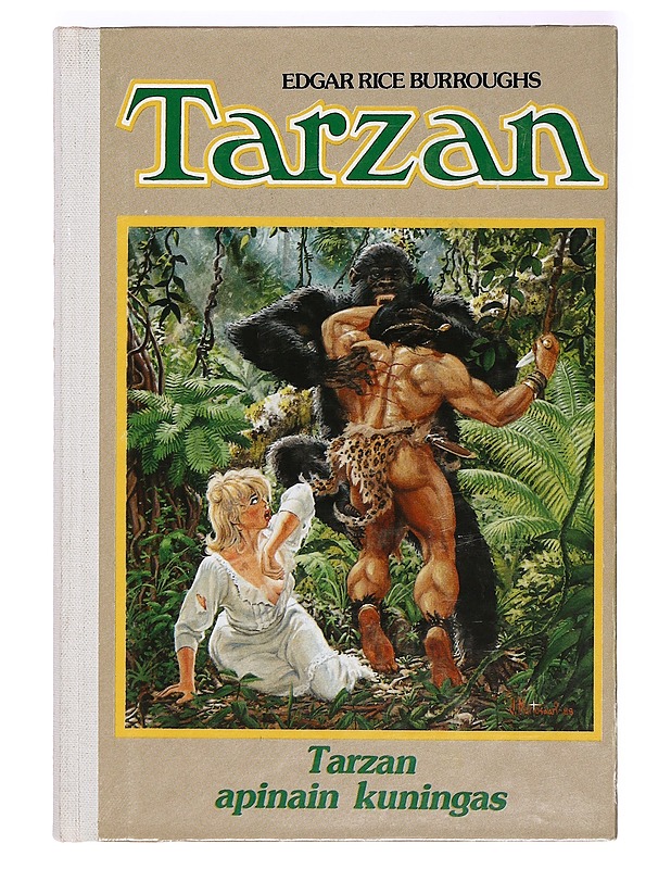 Tarzan apinain kuningas - Edgar Rice Burroughs - Nuorten kirjat - 10105362456 - 0