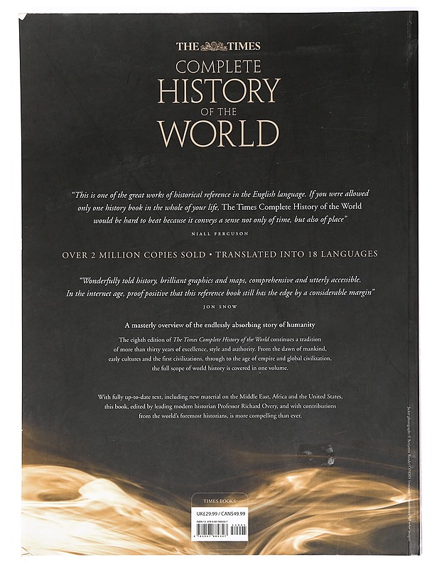 The Times: Complete history of the world - Richard Overy - Tietokirjat ja oppaat - 10105362464 - 1