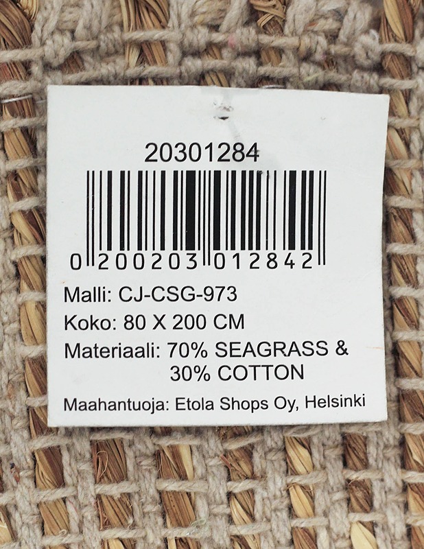 ETOLA Pieni Matto, 80 X 200 cm - Matot - 10105362508 - 2