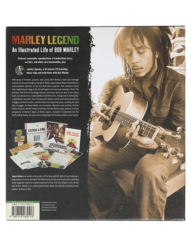 Marley legend - Henke, James - Elämäkerrat ja muistelmat - 10105362728 - 1