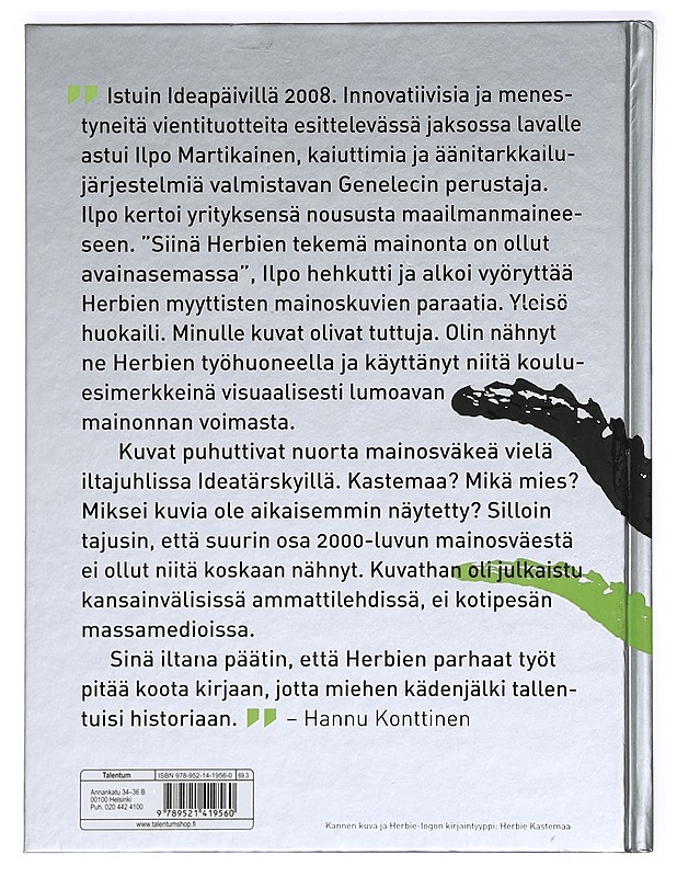 Herbie Kastemaa : alitajunnan kalastaja - Konttinen, Hannu - Elämäkerrat ja muistelmat - 10105362860 - 1