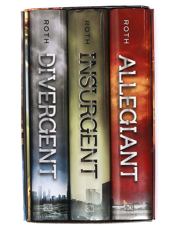 Divergent series 1-3 - Veronica Roth - Fantasia- ja scifi - 10105362890 - 1