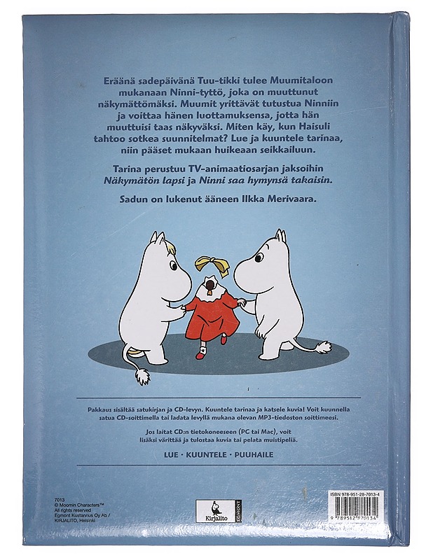 Näkymätön lapsi [Moniviestin] - Merivaara, Ilkka - Lastenkirjat - 10105362982 - 1