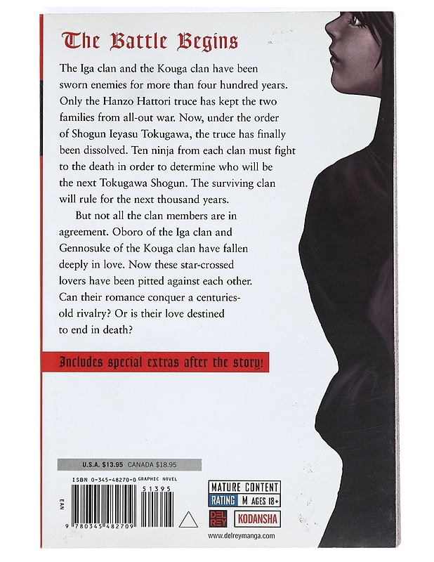 Basilisk 1: The Kouga ninja scrolls- Futaro Yamada, Masaki Segawa - Sarjakuvat - 10105363024 - 1