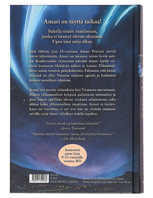 Amari ja yön veljet - Alston, B. B. - Fantasia- ja scifi - 10105363081 - 1