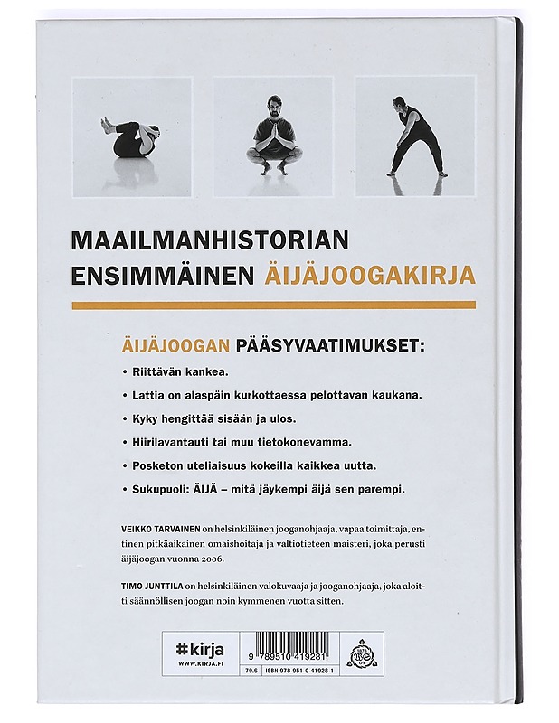 Äijäjooga - Tarvainen, Veikko - Tietokirjat ja oppaat - 10105363212 - 1