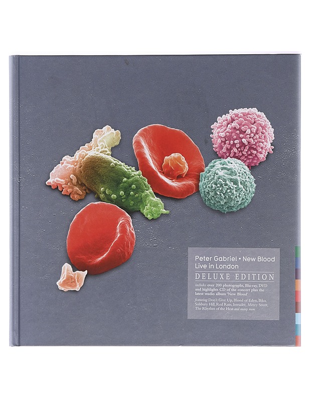 New Blood - Live in London - Peter Gabriel (DELUXE edition, BluRayDVD, 2011) - Taide- ja kulttuurikirjat - 10105363280 - 0