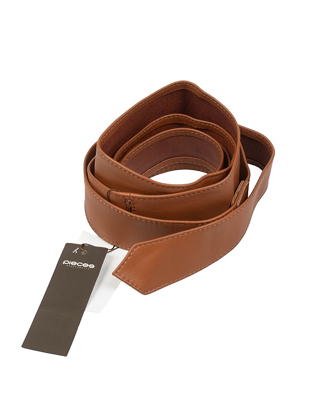 PIECES Birgitte nahkavyö, 75 - Vyöt ja henkselit - 10105363309 - 0