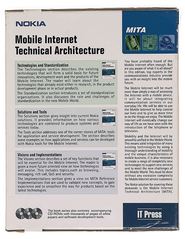 MITA : mobile Internet technical architecture. [3], Visions and implementations - Nokia - Tietokirjat ja oppaat - 10105363430 - 0