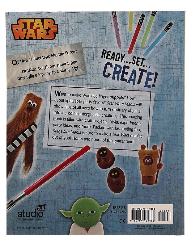 Star Wars mania / crafts, activities, facts, and fun! - Formaro, Amanda - Lastenkirjat - 10105363489 - 1