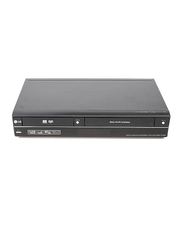 LG RC689H DVD-tallennin/videonauhuri-yhdistelmä - Viihde-elektroniikka - 10105363568 - 1
