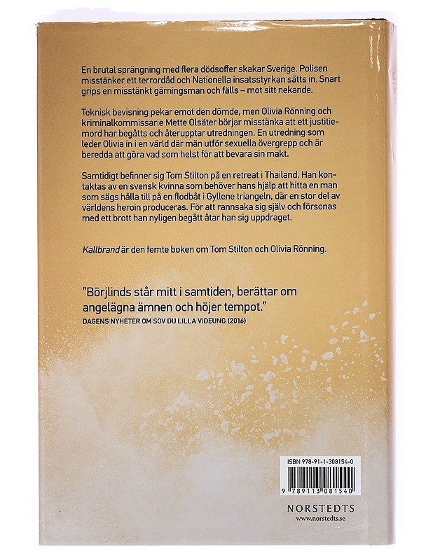 Kallbrand - Börjlind, Cilla - Jännitys ja dekkarit - 10105363632 - 1
