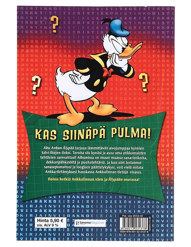 Aku Ankan Älypää 2/2011 - Walt Disney - Sarjakuvat - 10105363687 - 1