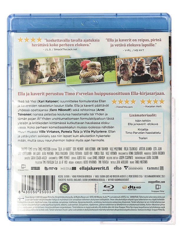 Ella ja kaverit - Blu-ray - Blu-ray-levyt - 10105363838 - 1