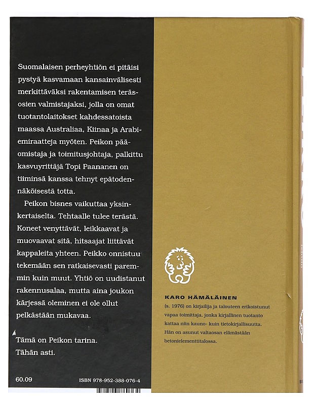 Peikko : näin menestys tehtiin - Karo Hämäläinen - Tietokirjat - 10105363852 - 1