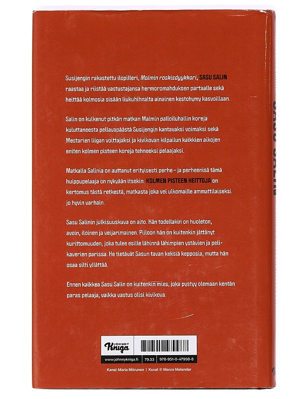 Sasu : kolmen pisteen heittoja - Salin, Sasu - Tietokirjat ja oppaat - 10105363881 - 1