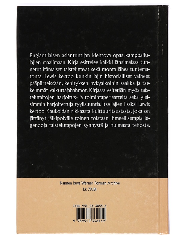 Taistelulajien maailma - Lewis, Peter - Tietokirjat ja oppaat - 10105363923 - 1