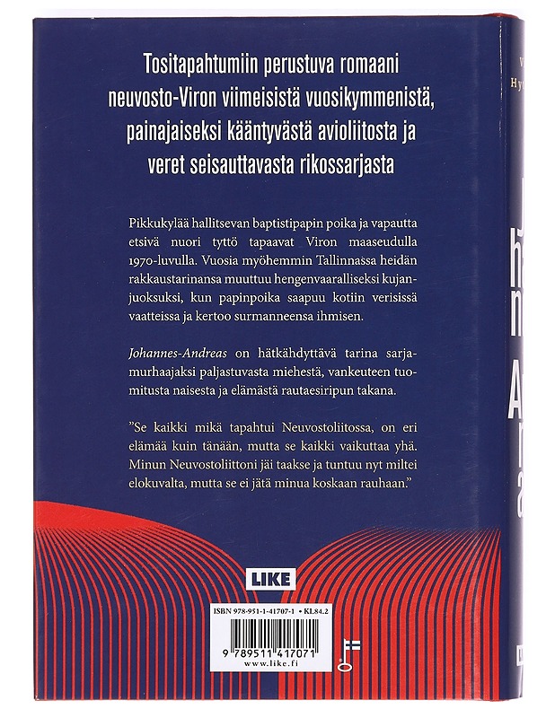 Johannes-Andreas : romaani rakkauden synnistä; rikoksesta Jumalaa ja sosialismia vastaan - Ville Hytönen - Romaanit ja novellit - 10105363925 - 1