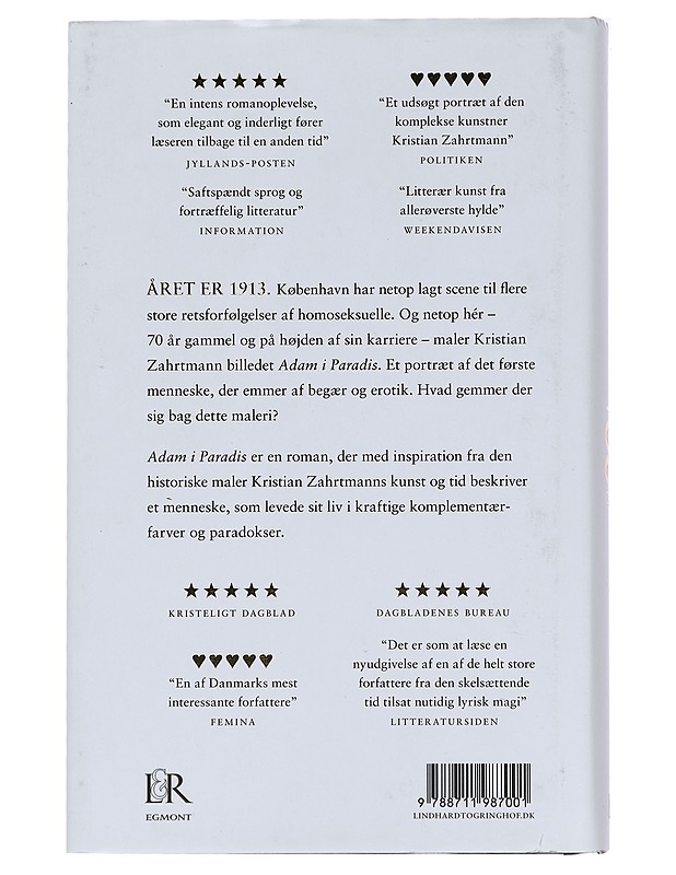 Adam i paradis - Rakel Haslund-Gjerrild - Romaanit ja novellit - 10105363936 - 1