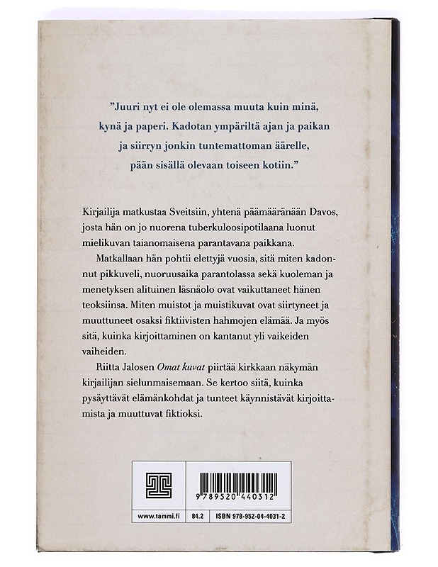 Omat kuvat - Riitta Jalonen - Romaanit ja novellit - 10105363946 - 1