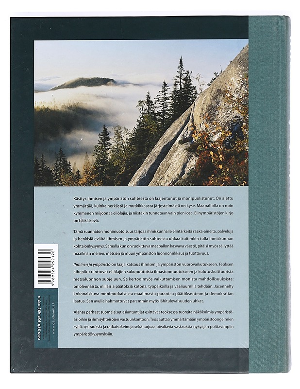 Ihminen ja ympäristö - Niemelä, Jari - Tietokirjat ja oppaat - 10105364060 - 1