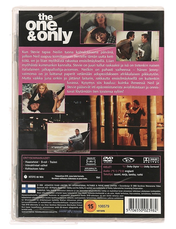 The one & only -DVD - DVD-elokuvat - 10105364171 - 1