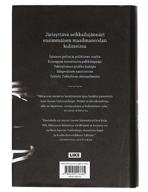 Rautakallo - Håkanson, Nils - Jännitys ja dekkarit - 10105364261 - 1