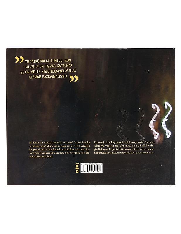 Katu : asunnottomat kertovat - Pyyvaara, Ulla - Elämäkerrat ja muistelmat - 10105364487 - 1