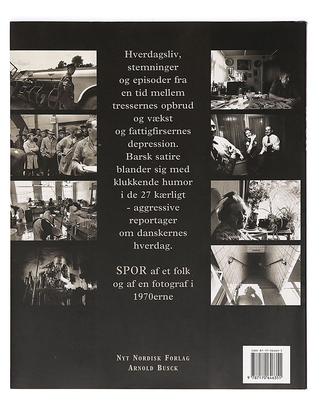 Spor - et folk og en fotograf i 1970erne - Morten Bo - Taide- ja kulttuurikirjat - 10105364531 - 1