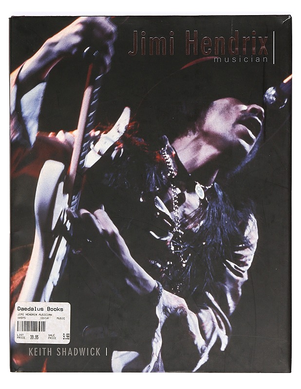 Jimi Hendrix : musician - Keith Shadwick - Elämäkerrat ja muistelmat - 10105364548 - 0