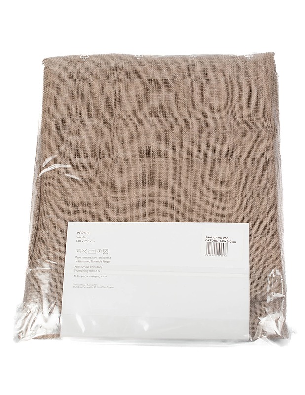HOUSE Oxford verho, 140 x 250 cm - Verhot ja kapat - 10105364550 - 1