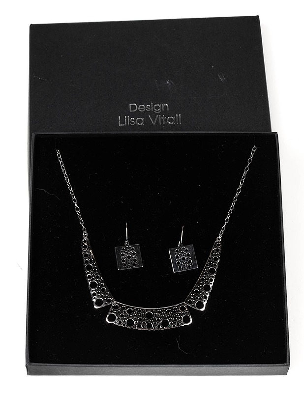 KULTAKESKUS Pitsi kaulakoru ja korvakorut - Korut - 10105364636 - 0