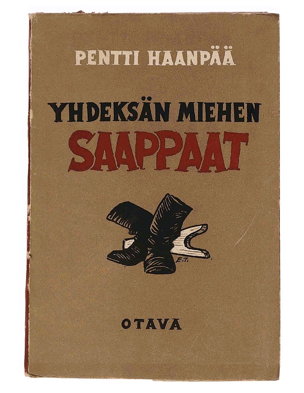 Yhdeksän miehen saappaat - Pentti Haanpää - Romaanit ja novellit - 10105364630 - 0